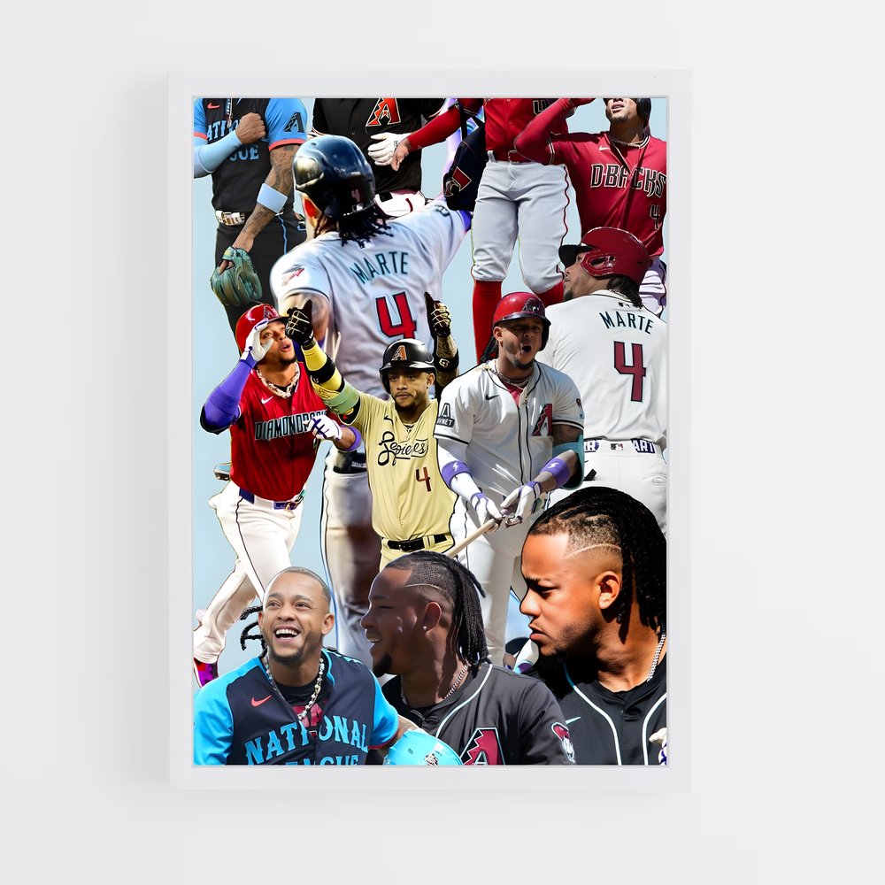 Poster All-Star Game – affiche Baseball (vue 3)